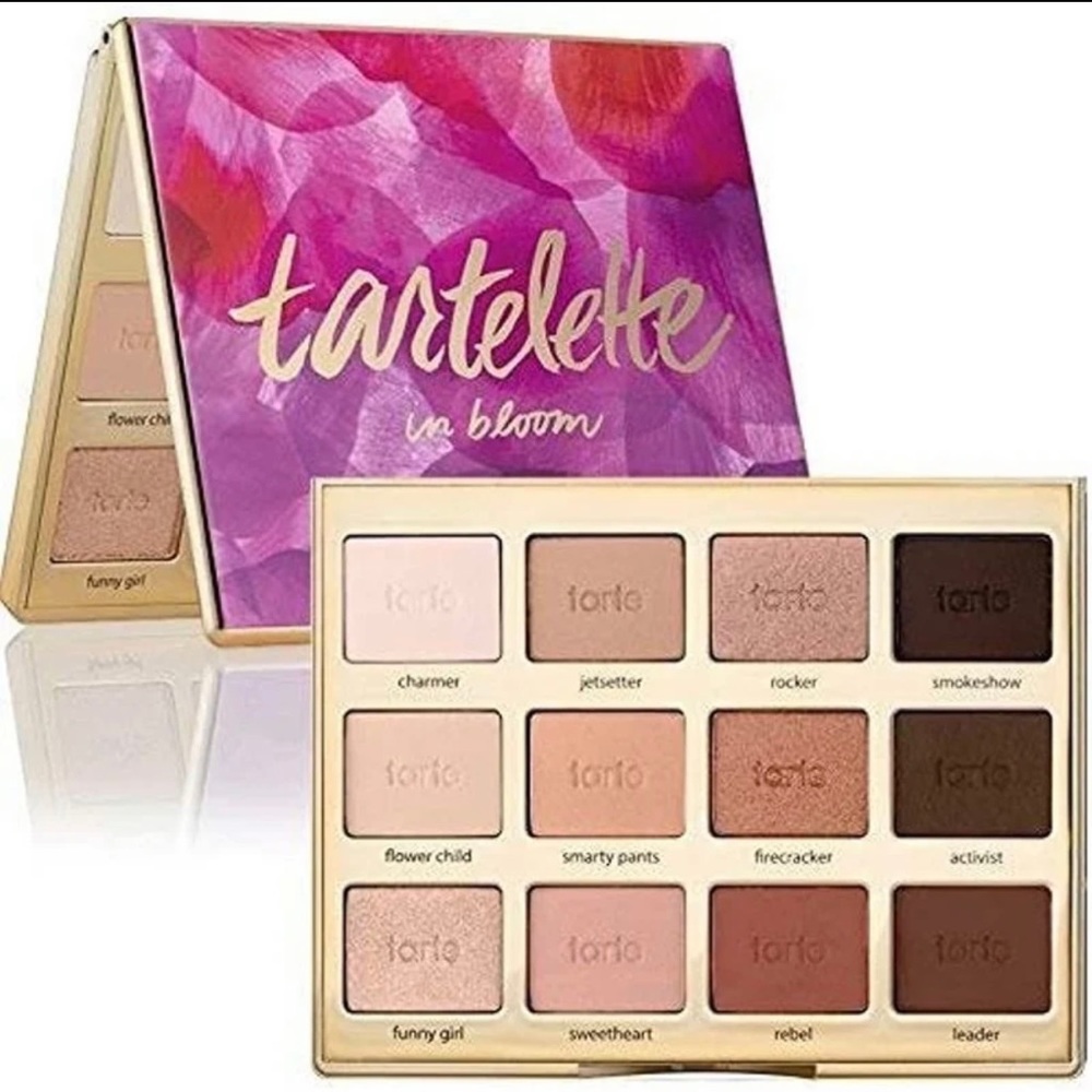 tarte Tartelette In Bloom Clay Eyeshadow Palette + free gift